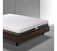 Bedshire Hybrid Materasso Piazza e Mezzo Francese 120x195 a Molle Insacchettate Indipendenti e 5 cm Memory Foam Ortopedico Completamente Sfoderabile H 23 cm con Cuscino Omaggio Made in Italy