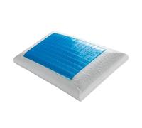 Bedshire Pillow Coppia Cuscini Ortopedici Rinfrescanti Guanciali con Imbottitura in Memory Foam HD Federa di Cotone con Gel Termoregolatore Sfoderabile Alto 13cm Ergonomico da Letto Made in Italy 100%