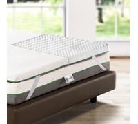 Bedshire Topper Piazza e Mezzo 140x195 Materasso Correttore Francese in Memory