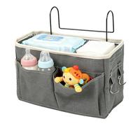 Bedside - Organizer regolabile portatile tascabile | Bedside Cloth Hanging Basket Bed | Bed Clutter Sorting Storage Bag Book Storage For Bottle Diaper Phone Bedroom Nursery Hospital