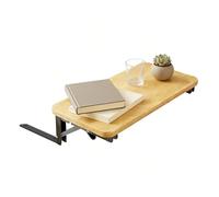 Bedside Shelf Table, Foldable Nightstand Organizer Desk, non Slip Floating Nightstand Decor, Multifunzionale Side Table for Home Bedroom Hotel Restaurant Apartment College, 11.81x7.87x5.31 Inches