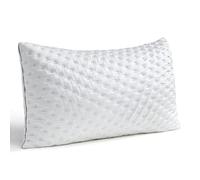 BedStory Cuscino Letto 50x80 cm - Memory Foam Triturato e Fibra con Riempimento Regolabile, Morbido e Traspirante per Dorme, Rivestimento Lavabile