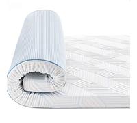 BedStory Topper 160 x 200 cm, altezza 7,5 cm, in gel Memory Foam, durezza H2 & H3, per letto a molle, roulotte, divano letto, con rivestimento rimovibile e lavabile