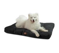 Bedsure Cuscino Cane Grande Impermeabile - Cuscini per Cani Taglia Grande Tappeto Cane Cuscino Cane Interno Cuscino Cuccia Cane Impermeabile 111x89 cm Nero Lavabile