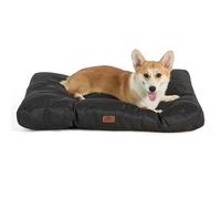 Bedsure Cuscino Cane Piccolo Impermeabile - Cuscini per Cani Taglia Piccola Tappeto Cane Cuscino Cane Interno Cuscino Cuccia Cane Idrorepellente 76x50 cm Nero Lavabile