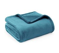Bedsure Plaid Divano Coperta Pile - Flanella, 150 x 200 cm, Turchese