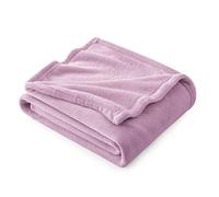 Bedsure Plaid Divano Coperta Pile - Flanella, 150 x 200 cm, Viola chiaro | Leggera e traspirante, coperta in flanella spessa e morbida, per casa e regalo, tutto l'anno, per uomo e donna
