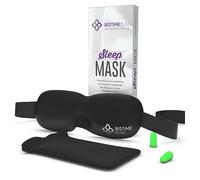 Bedtime Bliss? Contoured & Comfortable Sleep Mask & Moldex? Ear Plugs. Includes Carry Pouch for Eye Mask and Ear Plugs - For Travel, Shift Work & Meditation. by Bedtime Bliss