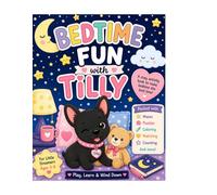 Bedtime fun with Tilly: A Cozy Bedtime Coloring & Activity Book for Kids Ages 3-6 | Fun, Calm & Easy Learning