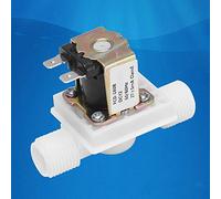 Beduan Valvola a solenoide dell'acqua, 1/2 "x 1/2" filettatura maschio DC 24V, valvola di lavaggio normalmente chiusa dell'ingresso dell'acqua dell'aria