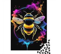 Bee Art Design Puzzle Giochi 1000 Pezzi Regalo Per Amore E Amico Arte Interesting Puzzle Adulti Idea Regalo Per 52x38cm/1000pcs