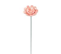 Bee Bath Colorful Flower Shaped Decoration Ceramic | Pollinator Water Feeder for Garden Path Courtyard Patio Lawn Porch Pathway Balcony