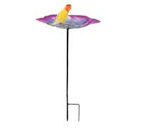 Bee Baths for Garden | Metal Decorative Outdoor Feeder | Bird Feeder Pollinator Watering Station - for Backyard Patio Yard House Gardeners Beekeepers Nature Lovers
