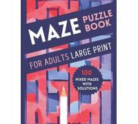Bee Capy Maze Puzzle Book for Adults Large Print (Tascabile)