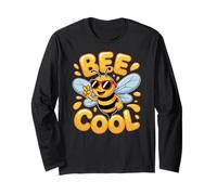 Bee Cool Bees Funny Beekeeper Maglia a Manica