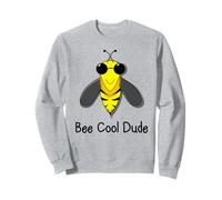 Bee Cool Dude Be Cool Honey Bee Felpa