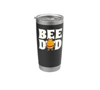 Bee Dad Apicoltore Api Papà Bicchiere termico in acciaio inox doppia parete