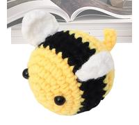 Bee de Crochet - Lancio dell'umore a maglia morbida, statuetta animale in morbida lana | Adorabile pelliccia di insetti, decorazione accogliente della stanza per bambini piccoli, bambini, ragazze o