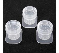 Bee Drinking Station - Set di 3 attrezzi per idratazione, in plastica | Previene l'annegamento, mantiene le gambe asciutte, acqua pulita per la fonte, si adatta ai pali da giardino