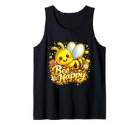 Bee Felice Carino Bumble Bee Miele Bee Vibes Positive Canotta