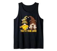 Bee GNOME True Love Graphic for Mom Funny Honey And Bear Canotta