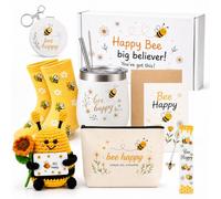 Bee Happy - Set regalo da donna con api positive, tascabile