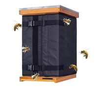 Bee Hive Wraps, Reusable Oxford Cloth Protector, Windproof Insulation Cover with Adjustable Straps, Protective Sheet with Breathable Design, Wrap for Farm Garden Yard Cold Weather Apiary Beekeepers