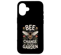 Bee Il cambiamento nella natura dell'impollinatore del tuo giardino Custodia per iPhone 16