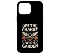 Bee Il cambiamento nella natura dell'impollinatore del tuo giardino Custodia per iPhone 16 Pro Max