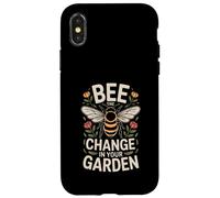 Bee Il cambiamento nella natura dell'impollinatore del tuo giardino Custodia per iPhone X/XS