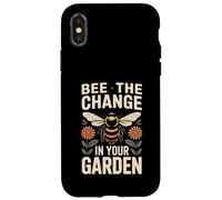 Bee Il cambiamento nella natura dell'impollinatore del tuo giardino Custodia per iPhone X/XS