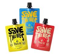 Bee it Kit Travel Size Shampoo + Maschera Capelli + Bagnodoccia 50 ml - Routine Capelli e Corpo Nutriente e Rigenerante con Miele e Propoli