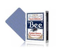 Bee Jumbo Index Blu Deck Poker Carte da Gioco Magia Trucchi Casinò Uspcc Nuovo