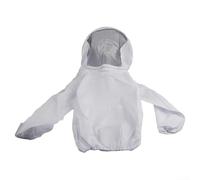 Bee Keeper - Set da 2 pezzi con cappuccio, cappuccio e cappellino rotondo con polsini elastici e cinture per tenere le api lontane dai vestiti e dal viso