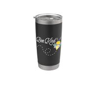 Bee Kind Giallo - Gentilezza Bee Lovers Regali Bicchiere termico in acciaio inox doppia parete