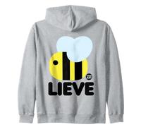 Bee Lieve Funny Bee Felpa con Cappuccio