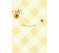 Bee-lieve in yourself notebook: Cute bee-themed notebook with lined, colorful bee-themed pages for note-taking