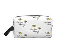 Bee Love Honey - Borsa organizer da viaggio, ad alta densità, con schiuma protettiva per elettronica