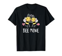 Bee Mine Carine Le Piccole Api Che Amano I Cuori Maglietta