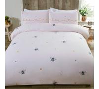 BEE MINE Set Di Copripiumino Singolo Polycotton A Pois
