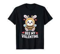 Bee My Valentine Dolce Coniglietto Ape San Valentino Maglietta