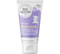 Bee Nature - Crema Viso Neonato e Bambino - Organic Honey e BURRO DI KARITÉ - Idratante e Riparatrice - Alleviare Eczema - Lenitiva per Pelli Secche e Sensibili - 100% Naturale - 50ml