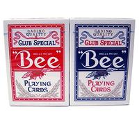 Bee No. 92 Diamond Back Club Special Red/Blue 12 Decks