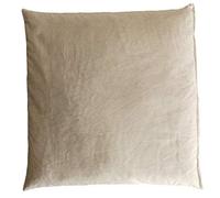 Bee PlaNa Cuscino di farro, 40 x 40 cm, in 100% cotone, Öko-Tex Standard, antipolvere, con farro di farro, imbottitura di Demeter coltivazione, realizzato a mano
