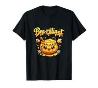 Bee-rilliant Kawaii Chibi Honey Pot Grafica Maglietta
