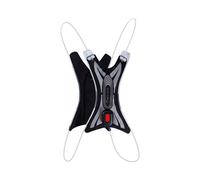 Bee-Safe Led Vest Spider USB Sistema Luminoso-Rosso
