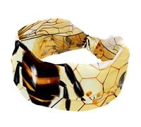 Bee Soft Fasce per capelli da donna, fascia larga, fasce per capelli antiscivolo, fascia elastica per capelli, nodo intrecciato turbante