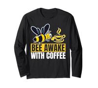 Bee Sveake with Coffee Funny Beekeeper And Coffee Maglia a Manica