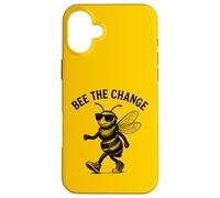 Bee the Change Cool Occhiali da sole motivazionali Custodia per iPhone 16 Plus