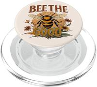 Bee the Good Retro Autunno Autunno Floreale Insect PopSockets PopGrip per MagSafe